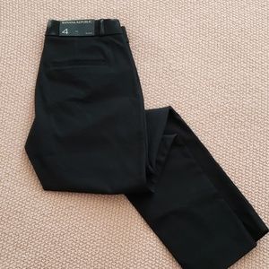 Black pants, ankle length